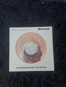 Unused NEW Microsoft Office Basic Edition 2003 CD with Activation Code - Bild 1 von 2