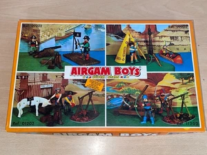 Antigua Caja Airgam Boys Serie Oeste CAMPAMENTO COWBOYS Ref. 01202 Airgamboys - Bild 1 von 12