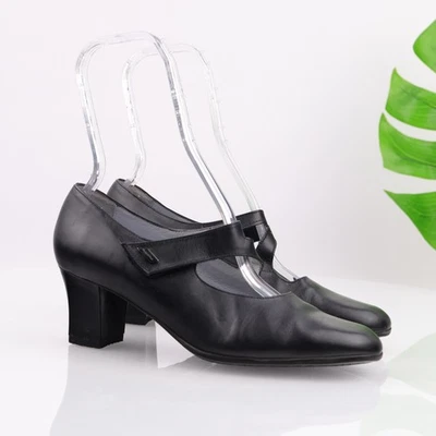 Zapato de vestir BeautiFeel para mujer Katherina Mary Jane talla 40 9 negro tacón bloque Foto 1 de 4