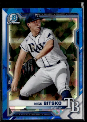 2021 Bowman Sapphire Edition #BCP-143 Nick Bitsko - Image 1 of 2