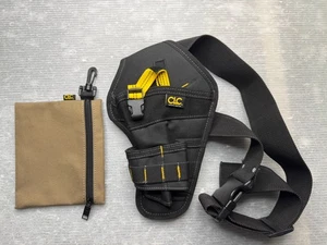 CLC Custom Leathercraft Deluxe Cordless Polyester DRILL HOLDER w/BELT Nail Pouch - Picture 1 of 10