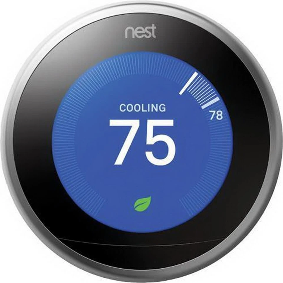 Nest Learning Thermostat 3rd Generation (Stainless Steel) - Image 1 of 4