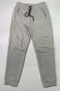 Pantalones deportivos activos jaspeados gris claro Lululemon para hombre talla S A22-93 - Imagen 1 de 8