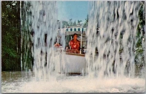 Vintage DISNEYLAND Postcard "Schweitzer Falls - Adventureland" Jungle Cruise B-4 - Picture 1 of 2