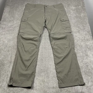 Pantalones convertibles Kuhl Renegade para hombre 40x32 beige sigiloso cremallera senderismo al aire libre - Imagen 1 de 11