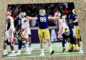 RYLIE MILLS Notre Dame Irish SIGNED 8x10 Photo SEATTLE SEAHAWKS - Picture 1 of 1