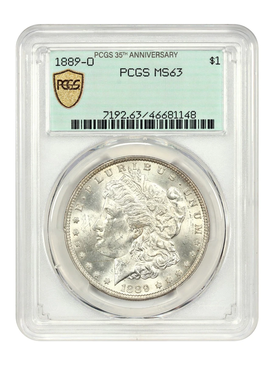 MS 63 Graded 1889 Year Morgan US Dollars (1878-1921) for sale | eBay