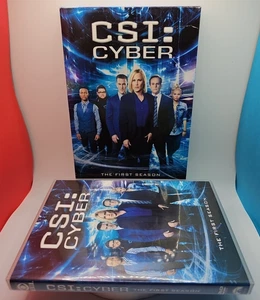 CSI: Cyber The First Season 1 One (DVD, 2015, Juego de 4 discos) con funda - Imagen 1 de 11