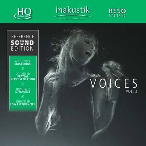 Reference Sound Edit - Great Voices III (Various Artists) [New CD] Foto 1 de 1