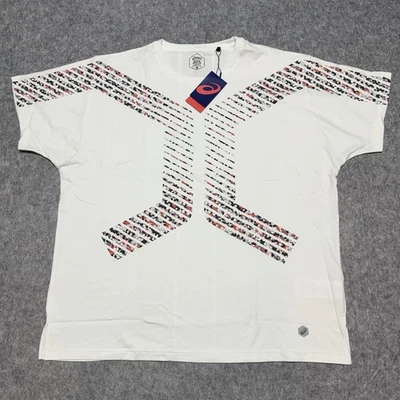 Asics Running Shirt Men's 2XL Short Sleeve Gym Track Training Sports Tee XXL NWT - Image 1 of 4