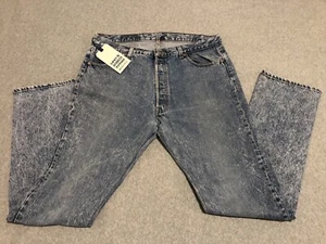 Jeans Levis 501 Cónicos Autorizados De Colección Hechos en EE. UU. LVC Para Hombres 36x34 Nuevos con Etiquetas $228 - Imagen 1 de 9