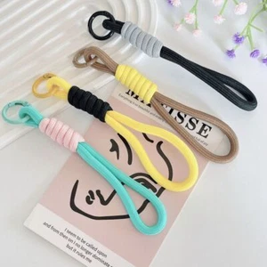 3PCS Nylon Mobile Phone Lanyard Anti-lost Keychain Pendant Fashion Hand Rope - Photo 1 sur 17