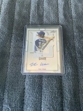 2019 Leaf Perfect Game All American Classic Zac Veen Silver Metal, Hard Signed-1