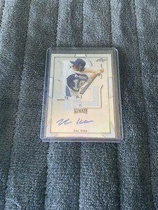 2019 Leaf Perfect Game All American Classic Zac Veen Silver Metal, Hard Signed-1