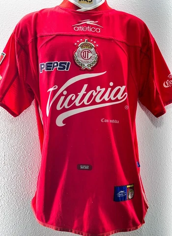 Toluca Soccer Jersey Atlética   size Small  2000-2001 CARDOZO #9 Cover