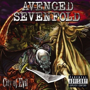 AVENGED SEVENFOLD City of Evil BANNER 2X2 Ft Fabric Poster Tapestry Flag art - Picture 1 of 3