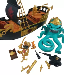 Moose Treasure X Sunken Gold Pirate Ship Kraken Octupus Accessories - Picture 1 of 8