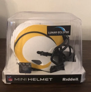 NFL SPEED MINI HELMET LOS ANGLES RAMS By RIDDELL. ( LUNAR ECLIPSE) - Picture 1 of 4