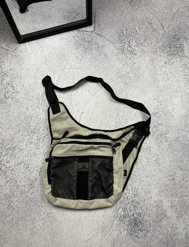 Vintage Adidas Very Rare Technical Sling Bag 00’s Hype Gorpcore Y2k Streetwear - Image 1 of 4