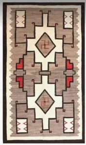 Handmade Navajo Rug Size 8x10 Native American style Modern rug Free Shipping - Picture 1 of 1