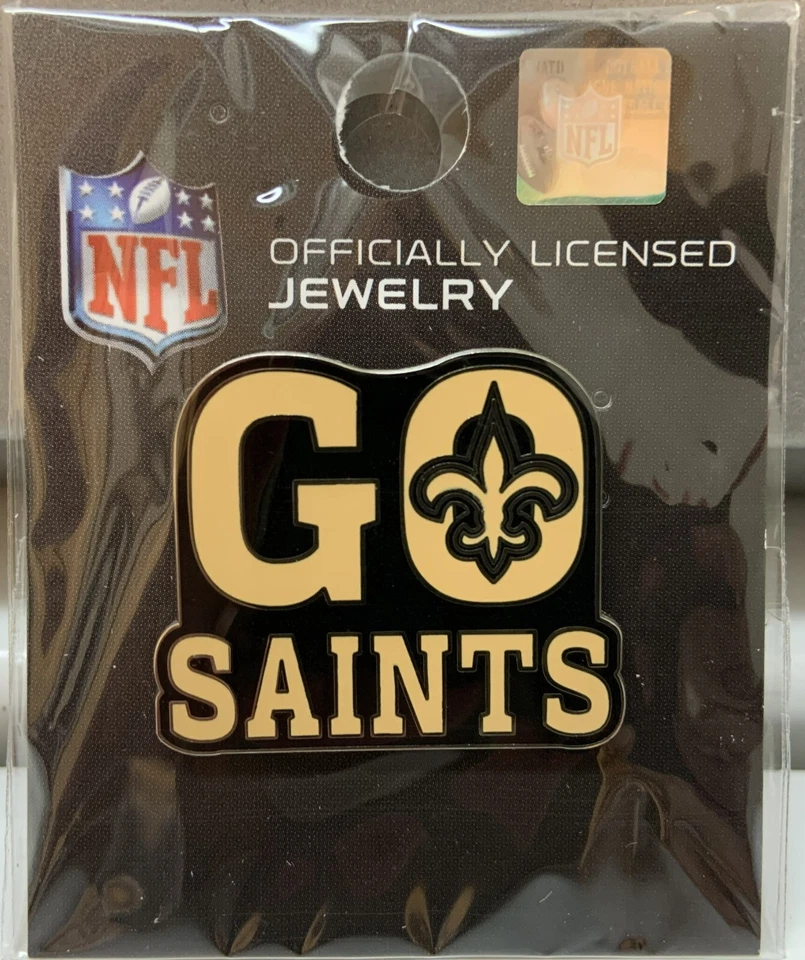 PIN COLECCIONISTA SOLAPA NEW ORLEANS SAINTS GO SAINTS NUEVO WINCRAFT Foto 1 de 1