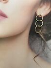 Rebecca Minkoff Women's Gold Tone Drop Earrings