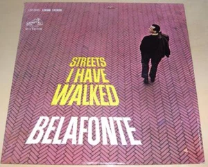HARRY BELAFONTE - Streets I Have Walked (LP, 1963) Very Good+ - Picture 1 of 1
