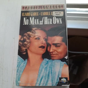 No Man of Her Own VHS Carole Lombard, Clark Gable has RARE OOP label - Picture 1 of 4