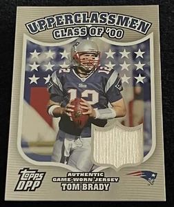 Tom Brady 2007 Topps DPP Football Card #UC-TB #ed 39/50 18-1 Game Worn Jersey - Picture 1 of 14