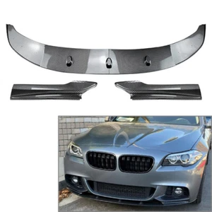 Für BMW 5er F10 F11 M Sport 2011–2017 Frontstoßstangen-Lippenspoiler-Splitter - Picture 1 of 7