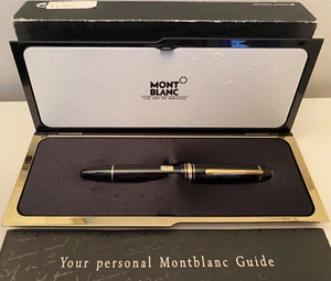 RARE TRANSITIONAL W-GERMANY Montblanc Meisterstuck 146 Fountain Pen B nib MINT - Picture 1 of 23
