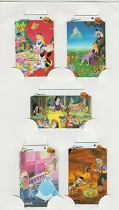 Phonecards 1995 Singapore Disney characters set of 5 by Kodak in original pack - Bild 1 von 2