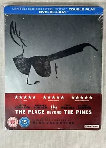 The Place Beyond the Pines Blu-ray Steelbook Zavvi Exclusive - Brand New Sealed - Picture 1 of 3