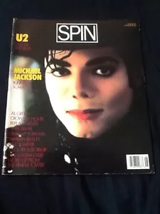 SPIN magazine 1987, Michael Jackson, U2, Al Green, Replacements, Chris Isaak - Picture 1 of 1