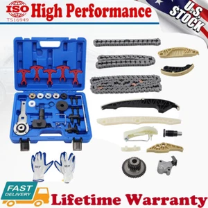 EA888 2.0 TSI TFSI Engine Timing Chain Kit & Tool Kit For AUDI A3 A4 A6 VW Golf - Picture 1 of 15