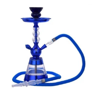 Narghilè Malik Tetouan Blue 35 cm + carboncini - Foto 1 di 1