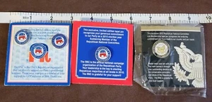 5 Republican National Committee Pins 2007, 08, 09, 10 & 2013 Life Member - Picture 1 of 5