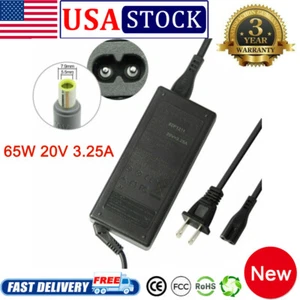 65W AC Adapter Charger for IBM For Lenovo ThinkPad T60p T400 T400s T60 T61 X61 - Picture 1 of 9