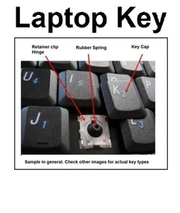 Gateway Keyboard KEY - NV53A NV73A NV55C NV59C NV79C NV51B - Picture 1 of 4