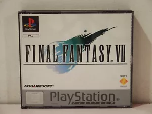 Final Fantasy VII 7 platinum Sony Playstation PS1 PAL FR - Imagen 1 de 8