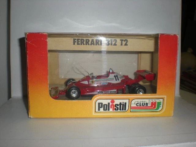 POLISTIL SCALA 1/32 CODICE FK10 FERRARI 312 T2 n° 11 LAUDA IN SCATOLA - Immagine 1 di 4