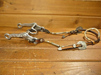 Dale Chavez Silver Buckle  Horse Show Headstall and FG Francois Gauthier Bit - Image 1 of 4