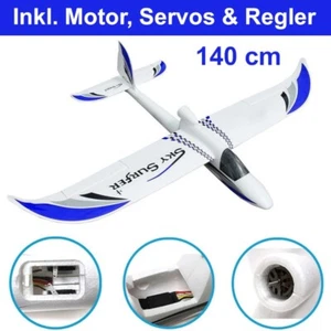 RC Motorsegler Sky Surfer 1400mm EPO PNP V2 Einsteiger ARF inkl. Motor Servos - Bild 1 von 6