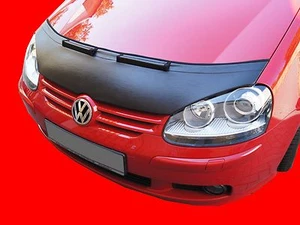 CAR HOOD BRA fit VW Golf 5 Mk5 Rabbit Jetta 2004-2008 NOSE FRONT END MASK - Imagen 1 de 3