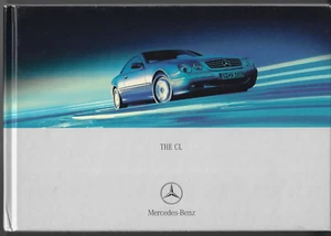Mercedes-Benz CL Coupe 2000-2002 UK Market Hardback Sales Brochure 500 & 600 - Picture 1 of 3