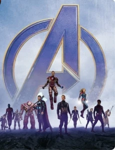 Avengers Endgame Best Buy Steelbook 4K Ultra HD+Blu-ray - Picture 1 of 1