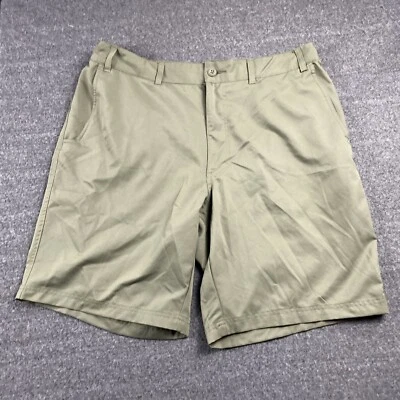 Pantalones Cortos Columbia PFG Para Hombres 40 Verde Niebla Trail Pantalones Cortos 10" Entrepierna Omni-Sombra Elastizados Foto 1 de 4