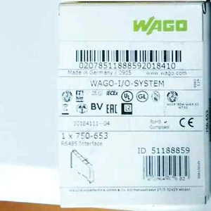 New in Box Wago 750-653 PLC Module 750-653 - Picture 1 of 1