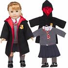 Dress Along Dolly Hermione Granger Inspired Doll Clothes for American Girl & 18
