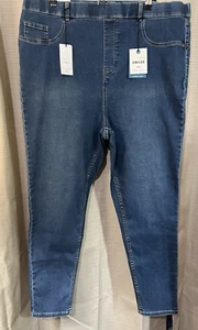 New Look Lift & Shape Emilee Skinny Jegging Jeans Blue Size UK 24 (US 20) Womens - Picture 1 of 6
